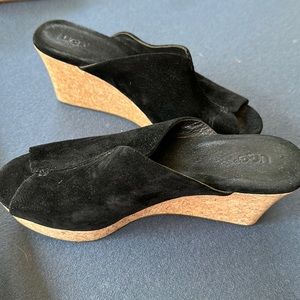 Black wedge slides